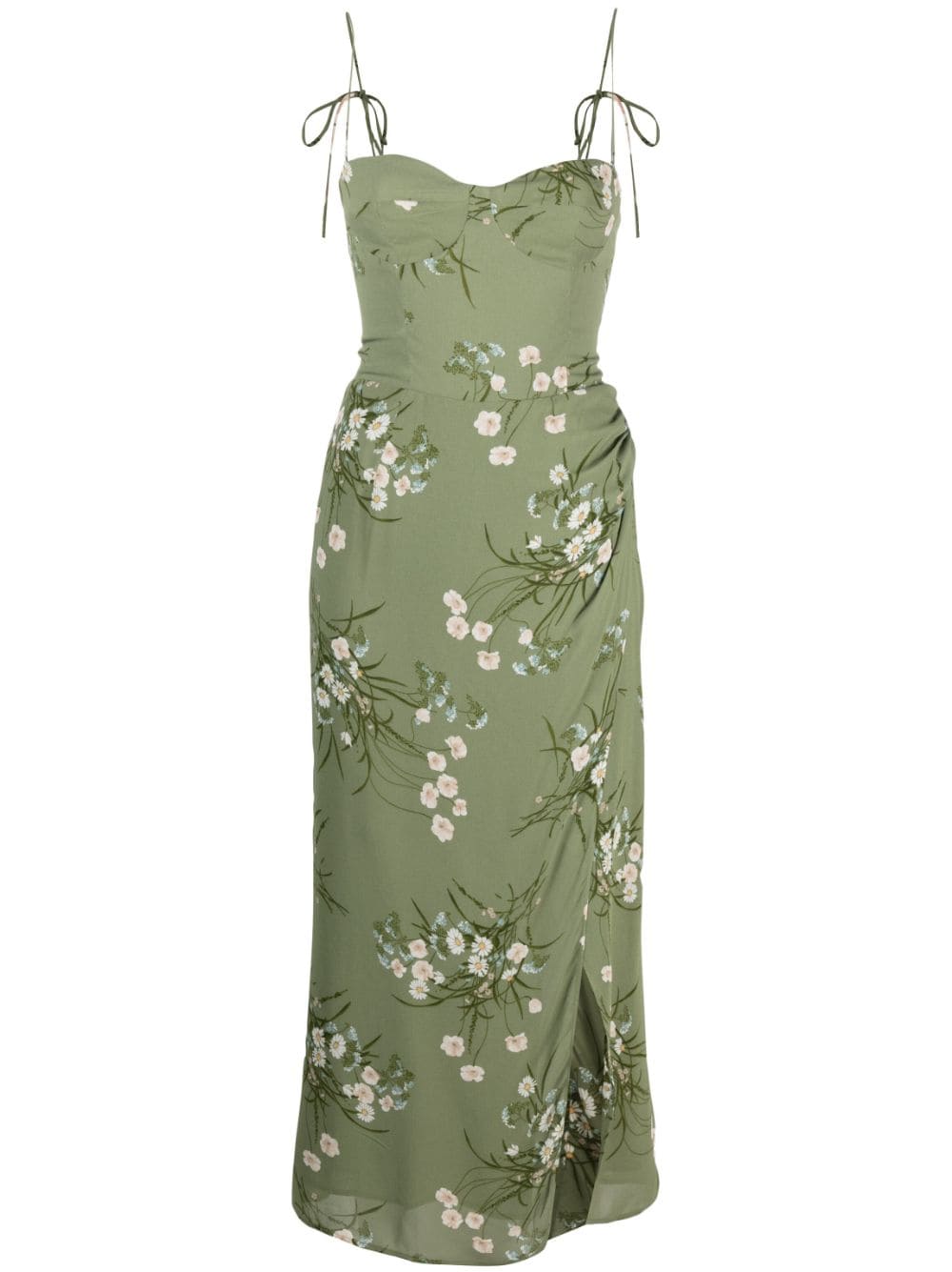Reformation Kourtney floral-print dress - Green von Reformation