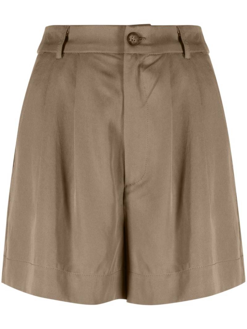 Reformation Mason high-waist shorts - Brown von Reformation