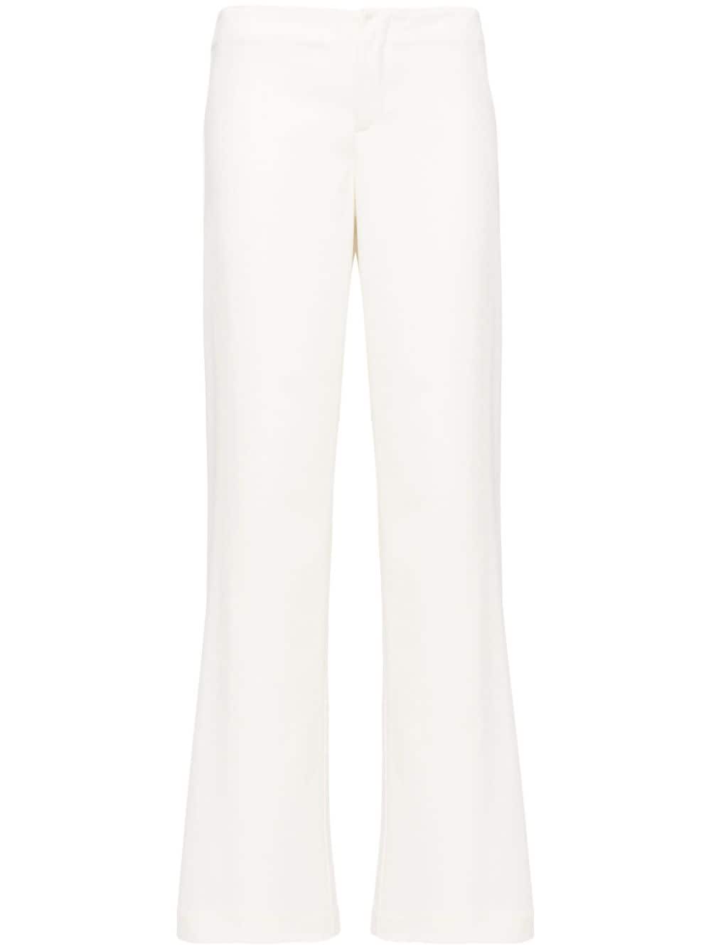 Reformation Vida low-rise trousers - White von Reformation