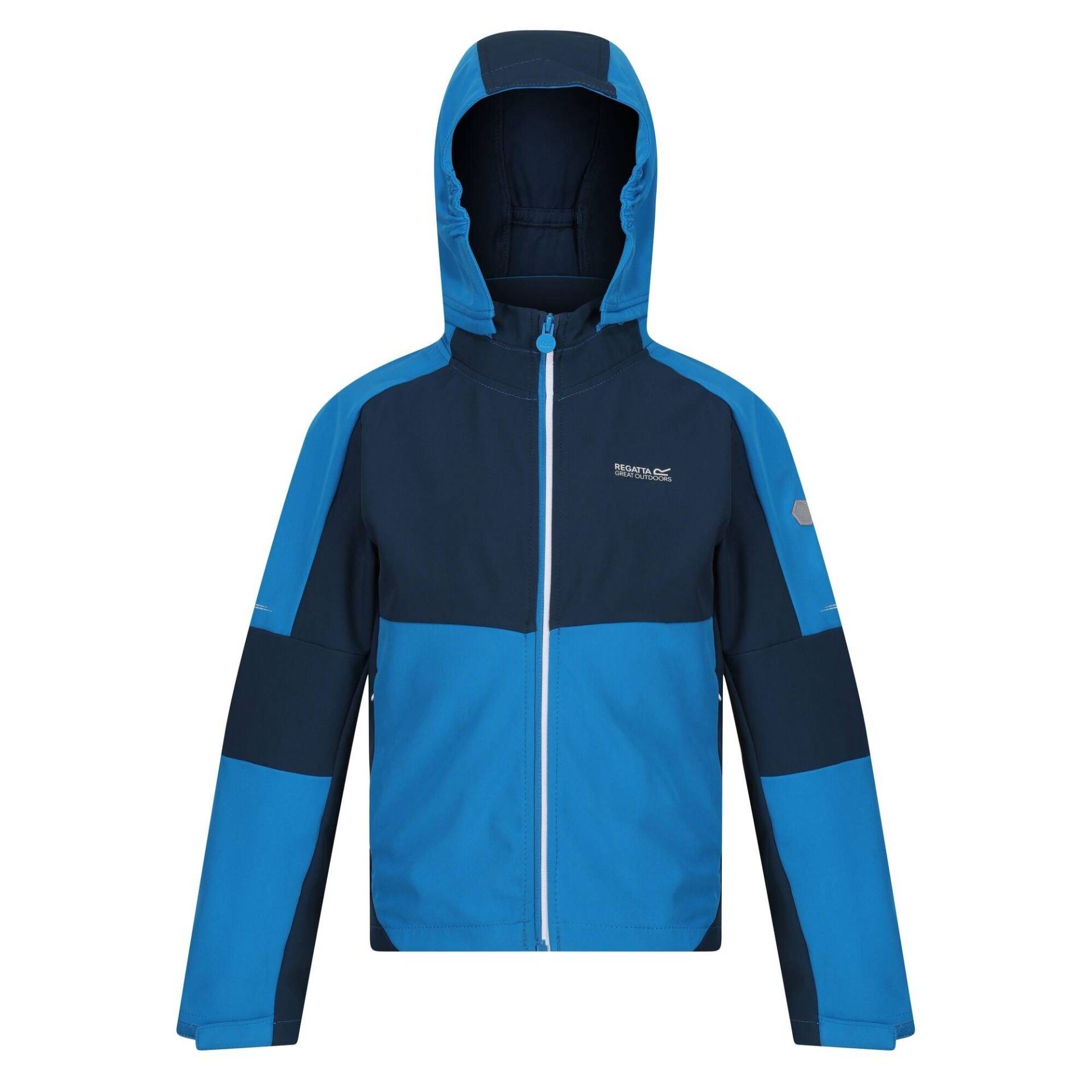 Acidity Vi Softshelljacke Mädchen Indigo 128 von Regatta