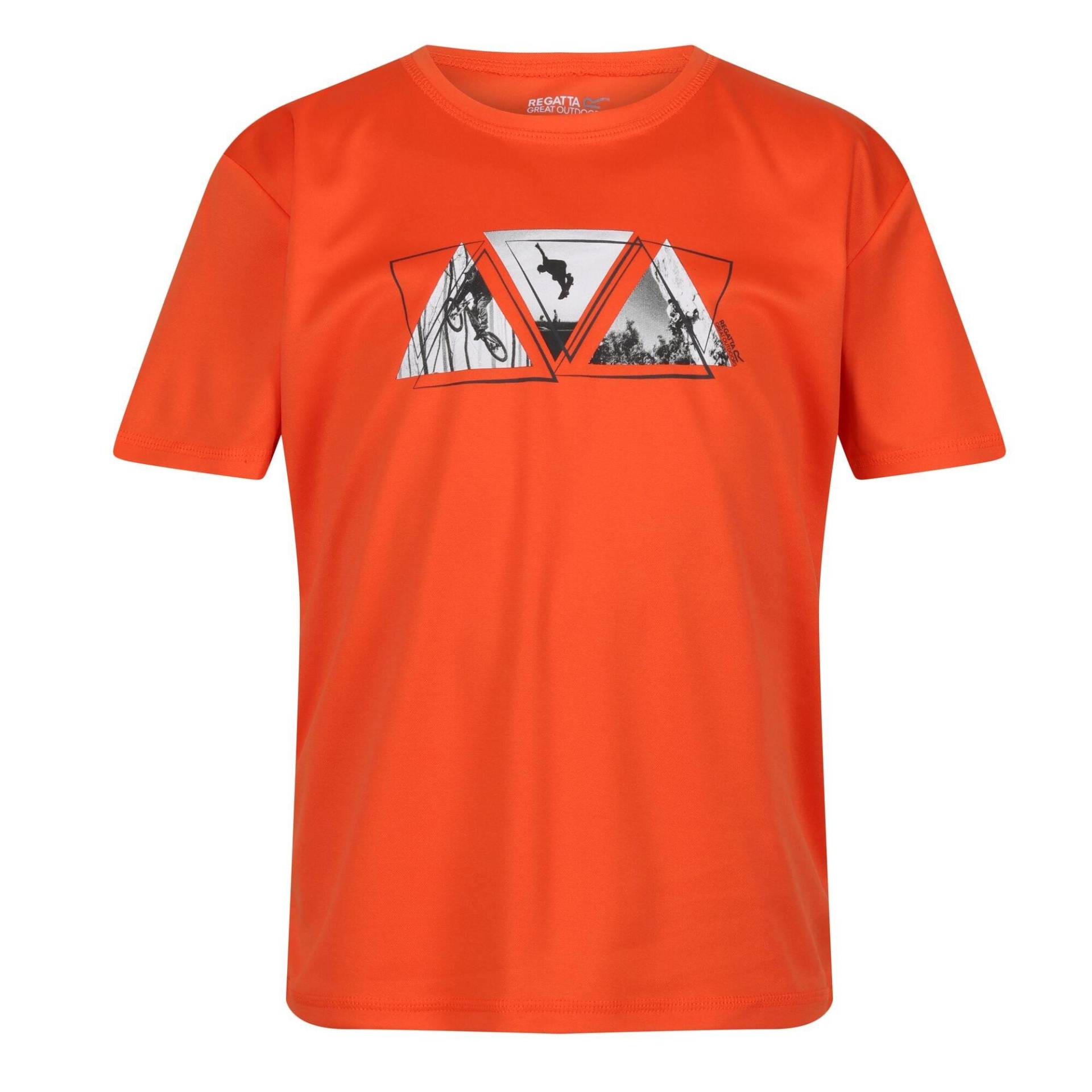 Alvarado Vii Tshirt Jungen Orange 116 von Regatta