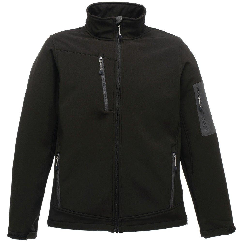 Arcola Softshelljacke, 3lagig, Wasserdicht, Atmungsaktiv Herren Schwarz 3XL von Regatta