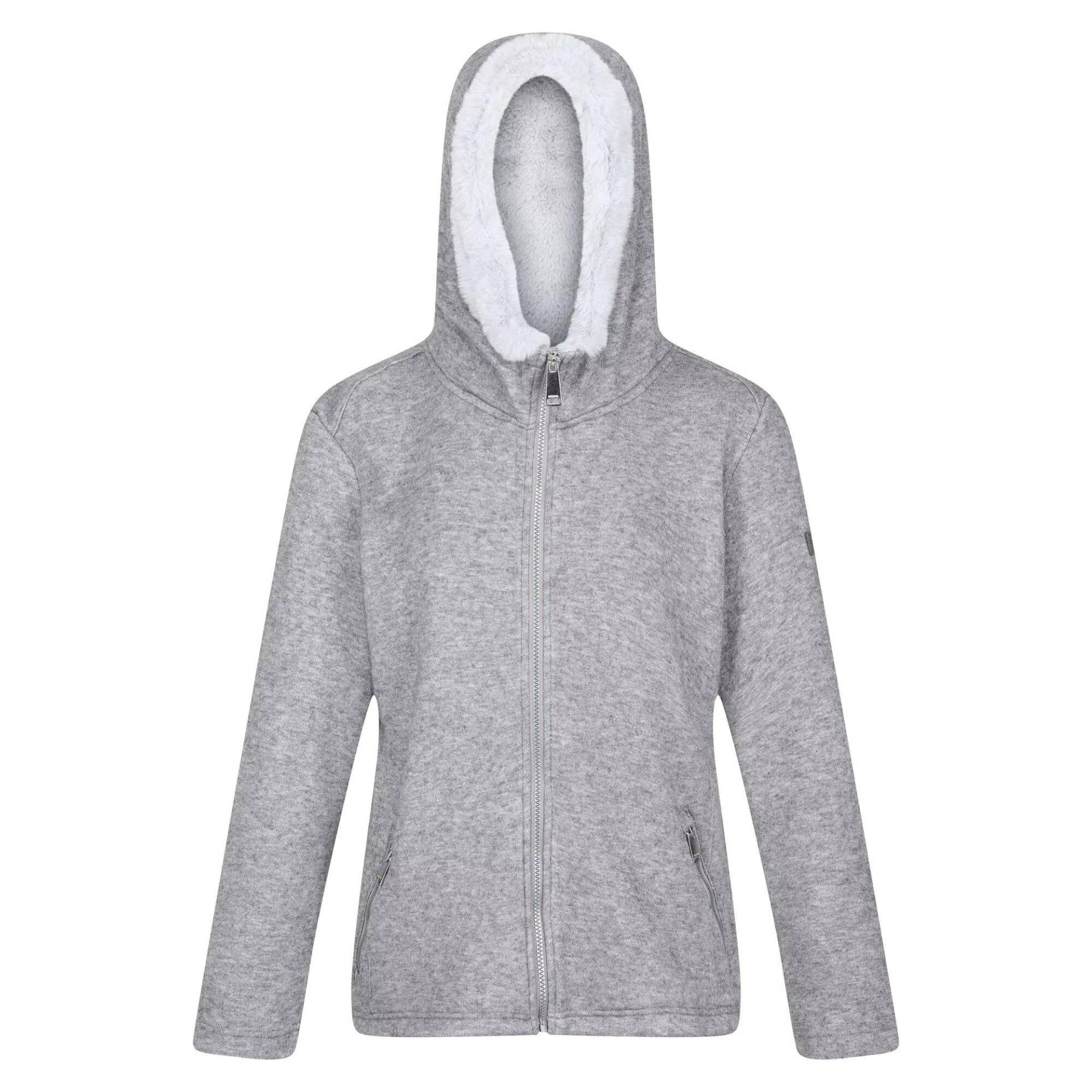 Avalynn Hoodie Mit Durchgehendem Reißverschluss Damen Taubengrau 34 von Regatta