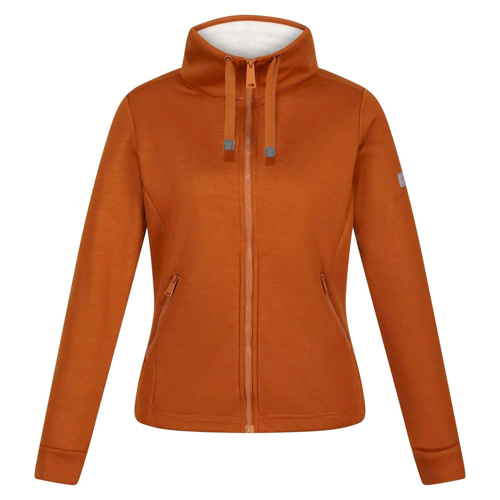 Azariah Fleecejacke Durchgehender Reißverschluss Damen Orange 40 von Regatta