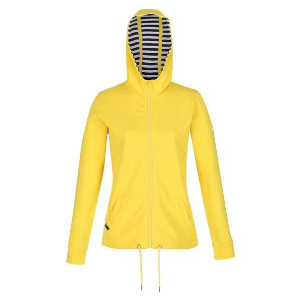 Bayarma Hoodie Mit Durchgehendem Reißverschluss Damen Gelb Bunt 40 von Regatta