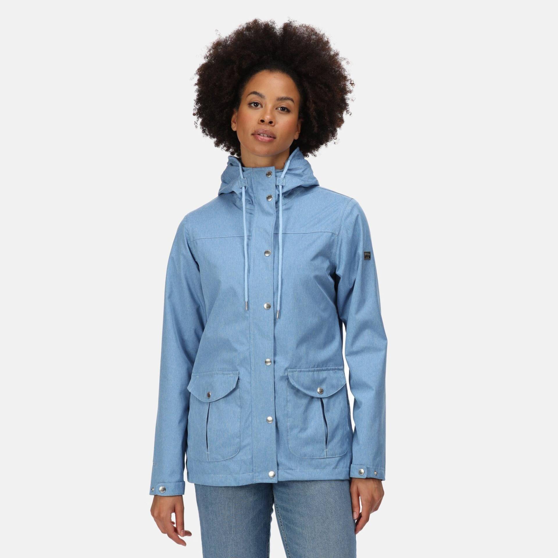 Bayarma Jacke, Wasserfest Leicht Damen Blau 36 von Regatta