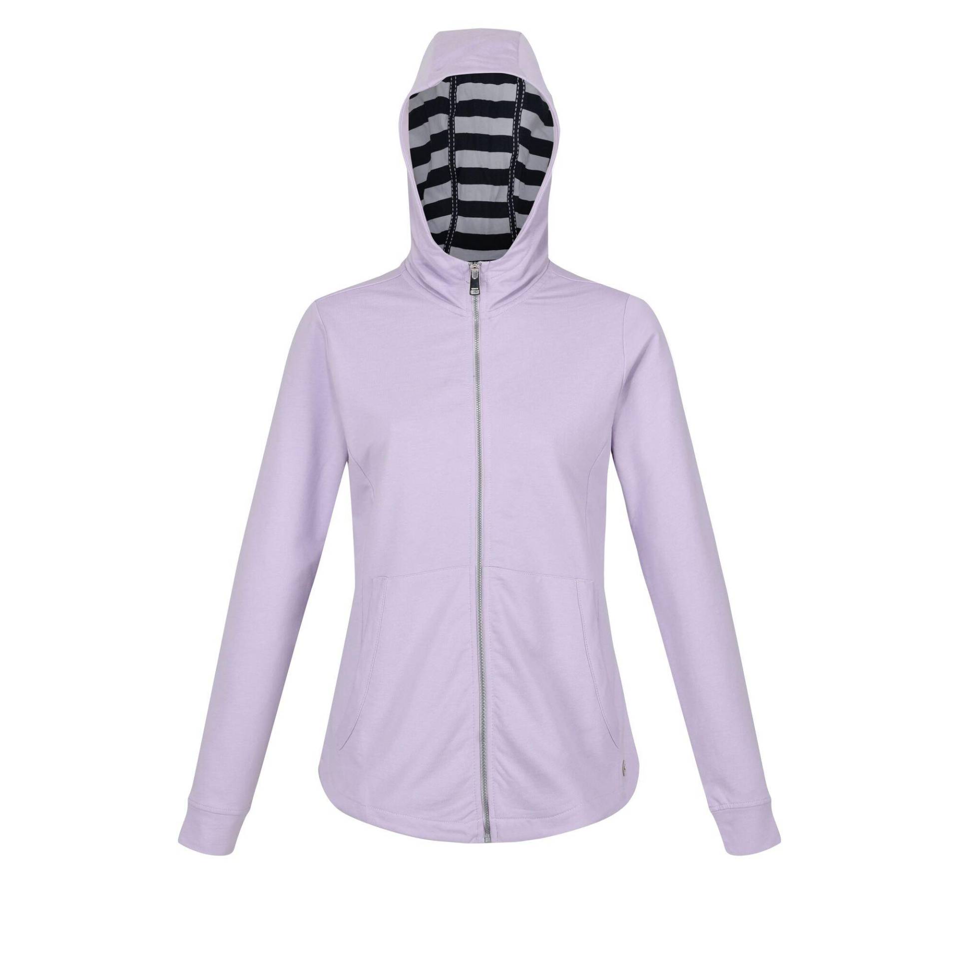 Bayla Hoodie Mit Durchgehendem Reißverschluss Damen Viola 38 von Regatta