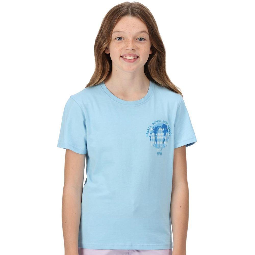 Bosley V Tshirt Jungen Blau 116 von Regatta