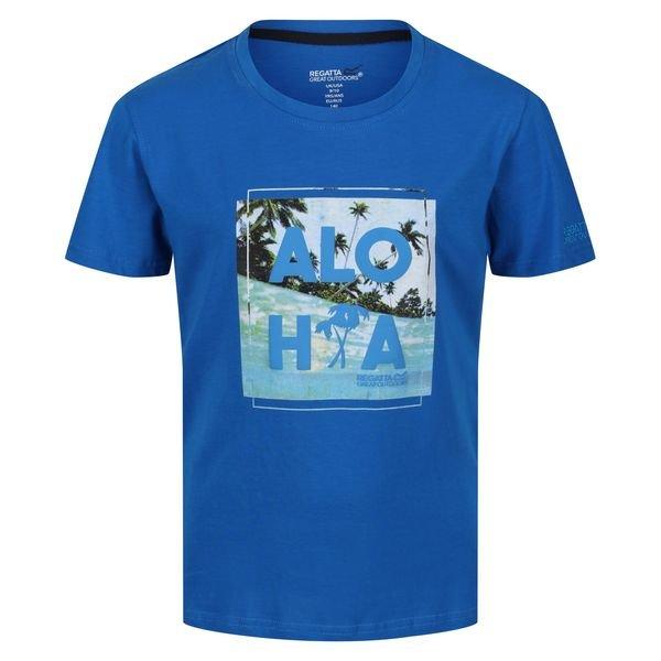 Bosley V Tshirt Jungen Blau 164 von Regatta