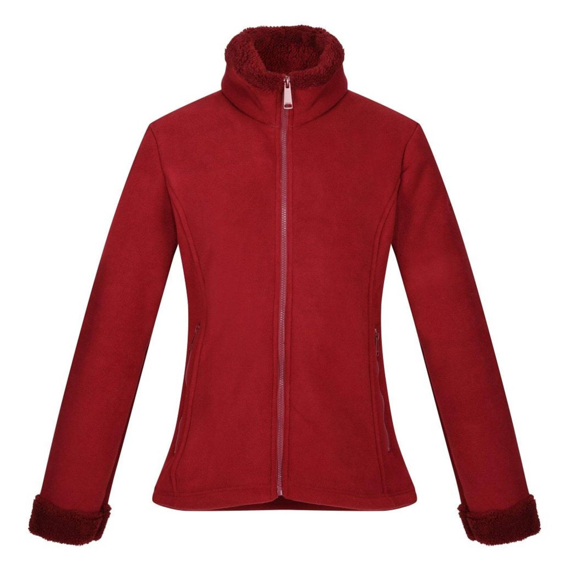 Brandall Fleecejacke Schwer Damen Dunkelrot 36 von Regatta