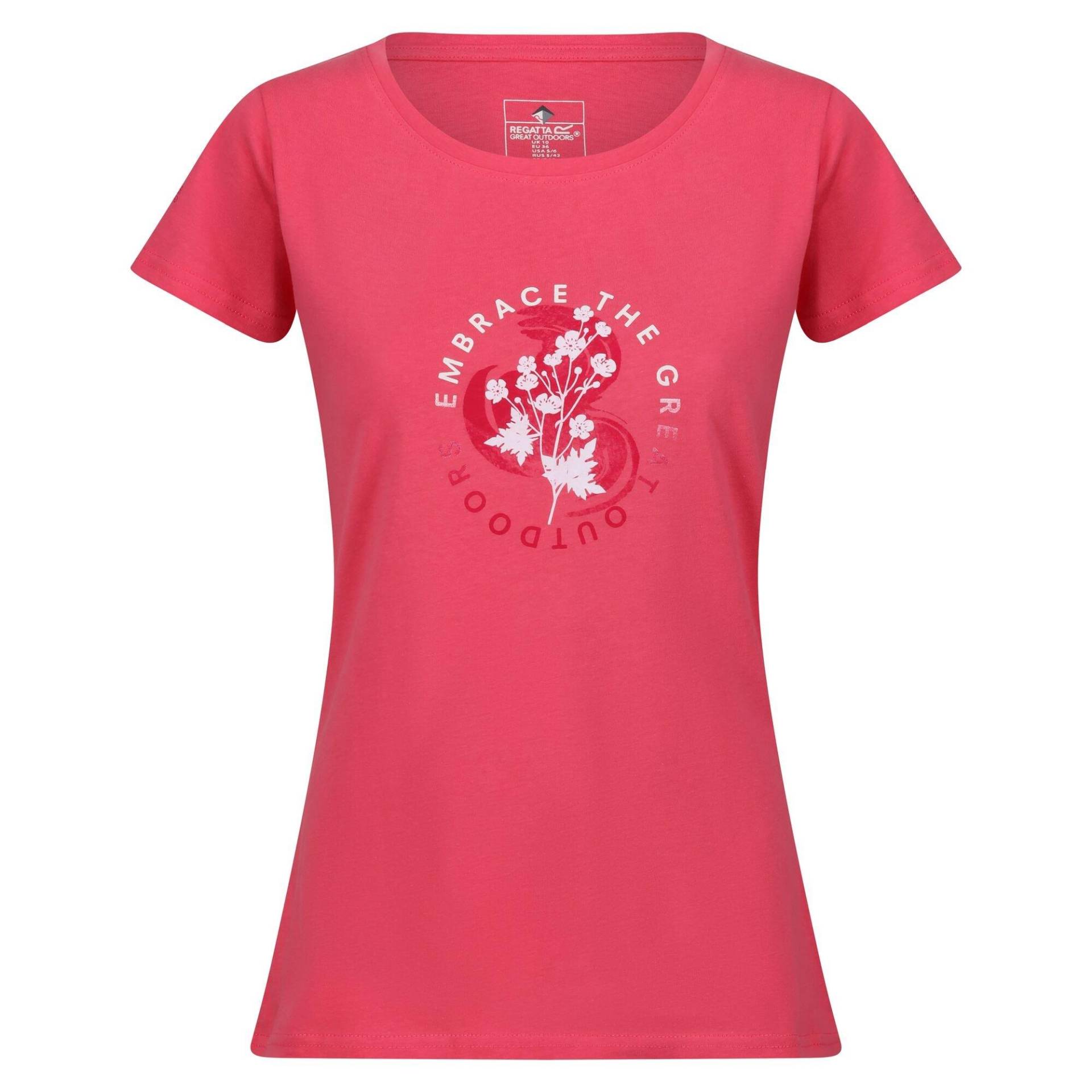 Breezed Iii Tshirt Damen Hellrosa 38 von Regatta