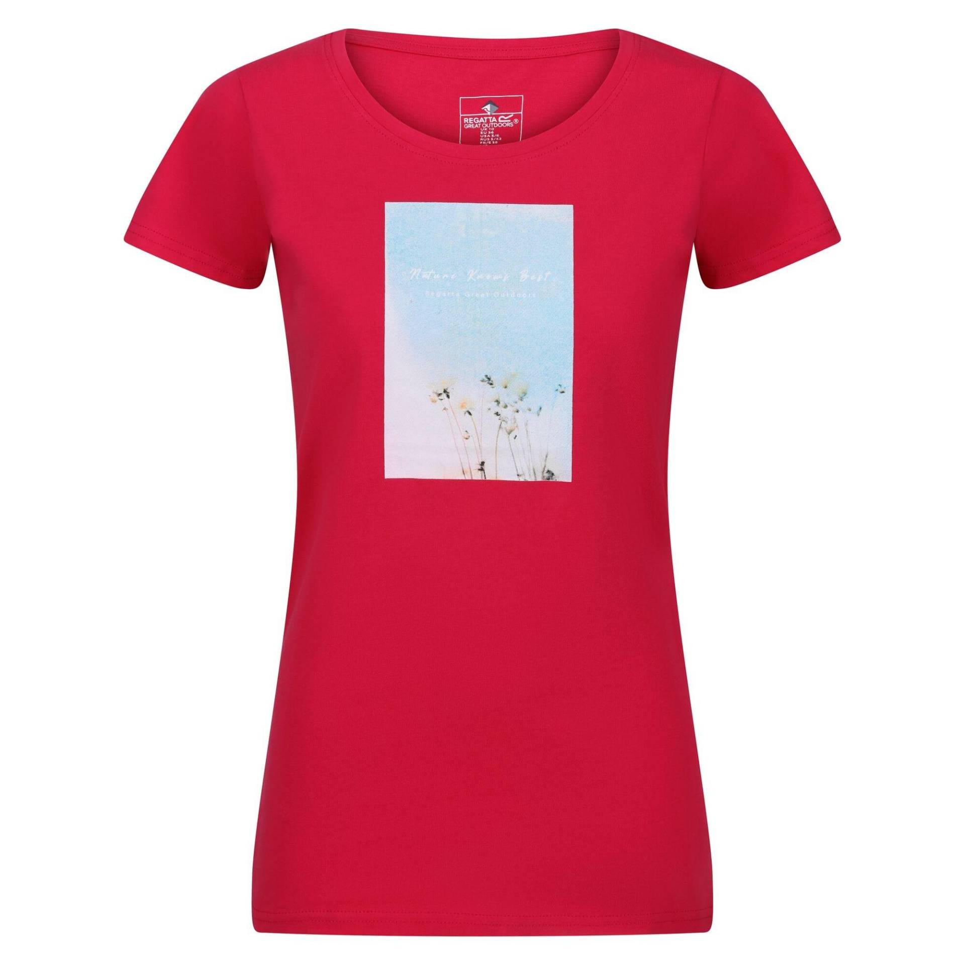 Breezed Iii Tshirt Damen Pink 40 von Regatta