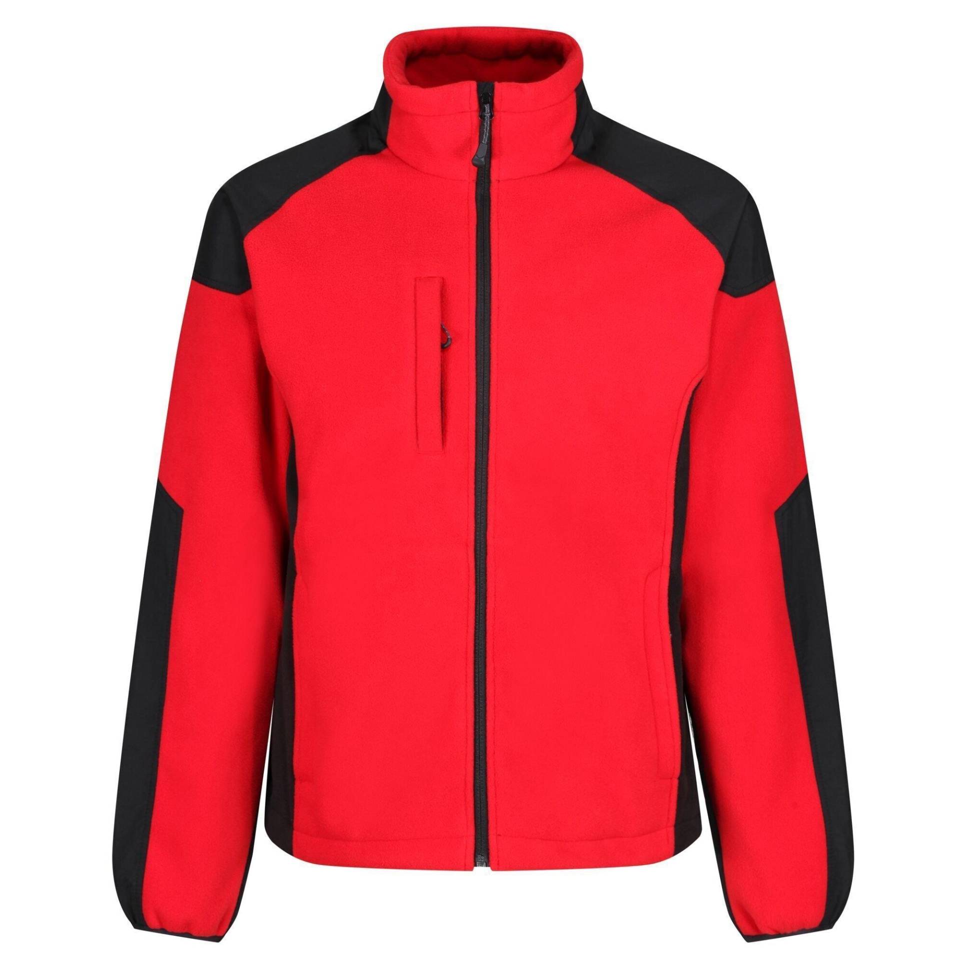 Broadstone Fleecejacke Herren Rot Bunt L von Regatta