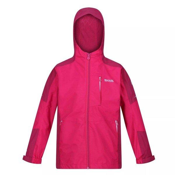 Calderdale Ii Jacke, Wasserfest Jungen Pink 128 von Regatta