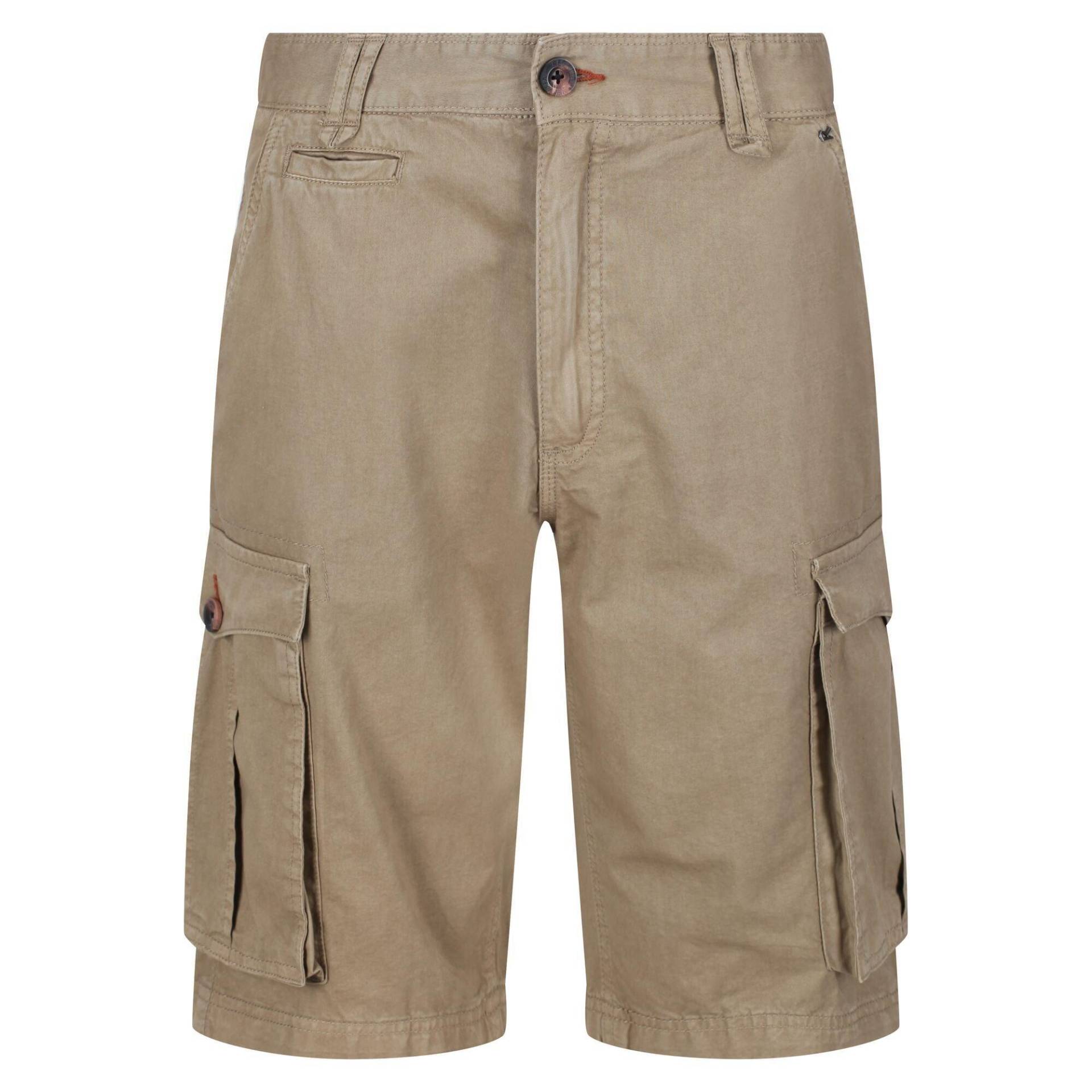 Cargoshorts Shorebay Im Vintagelook Herren Gold W30 von Regatta