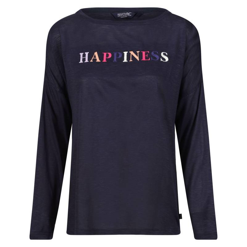 Carlene Happiness Tshirt Langärmlig Damen Marine 42 von Regatta