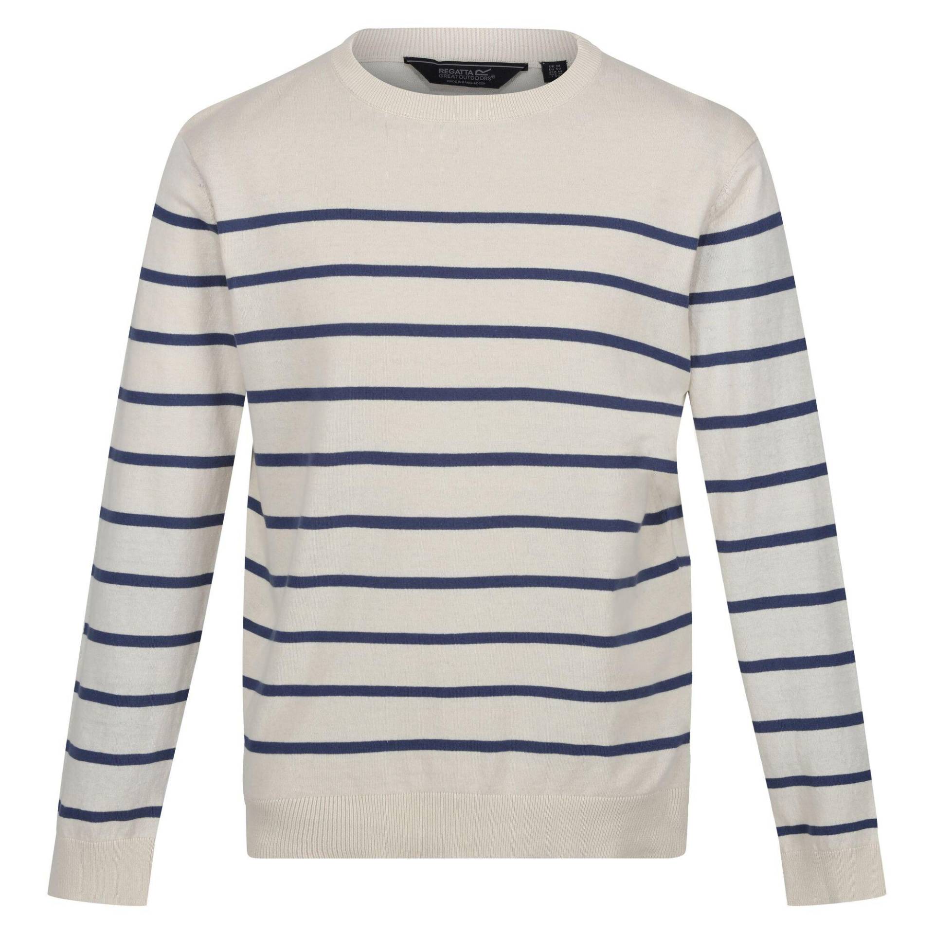 Cautley Pullover Herren Weiss Bunt L von Regatta