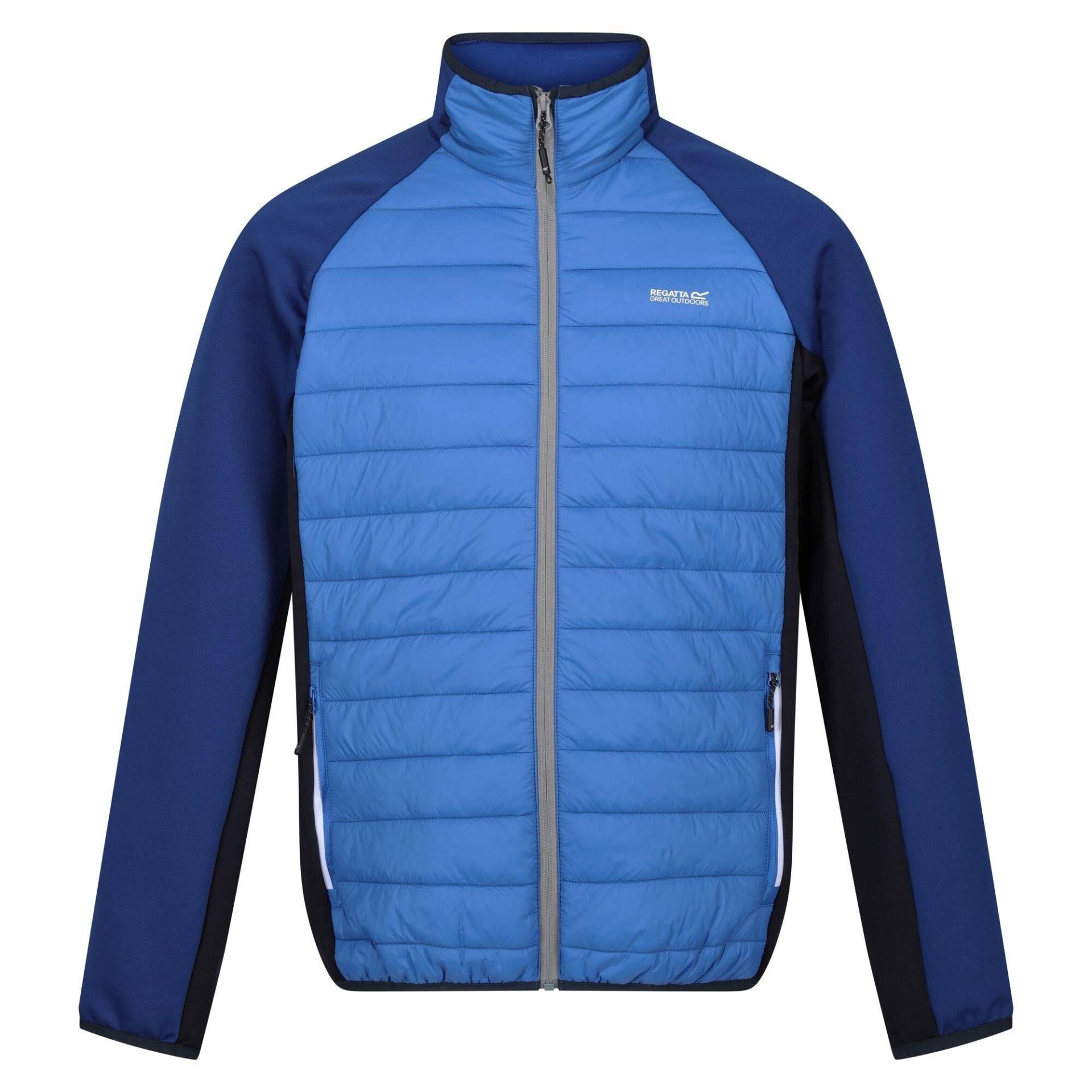 Clumber Iv Hybridjacke Durchgehender Reißverschluss Herren Blau S von Regatta