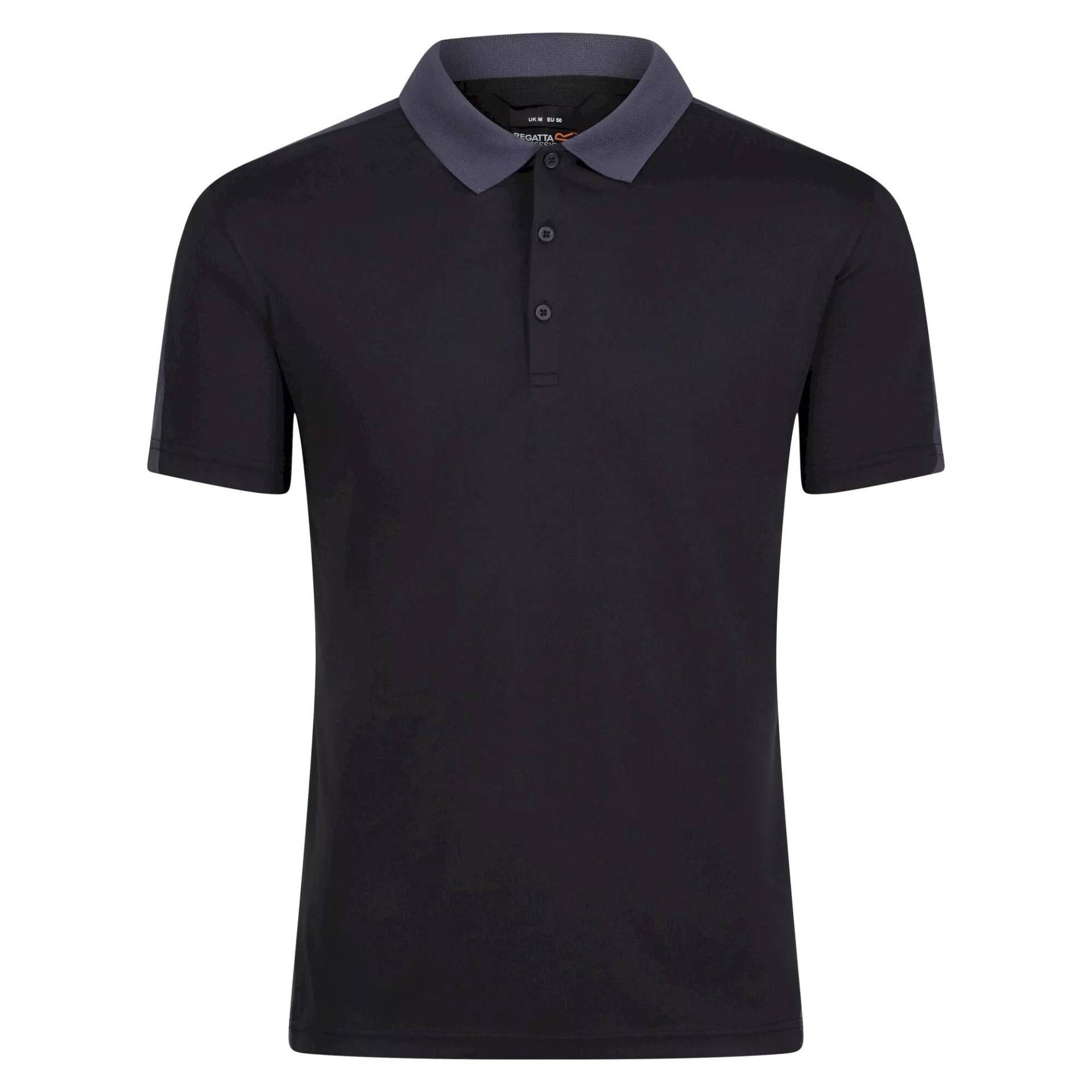 Coolweavepiquépoloshirt Damen Schwarz M von Regatta