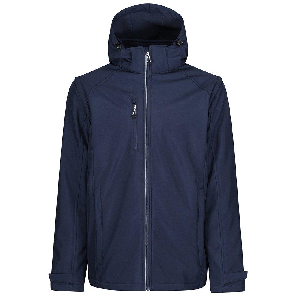 Erasmus 4 In 1 Softshelljacke Herren Marine 3XL von Regatta