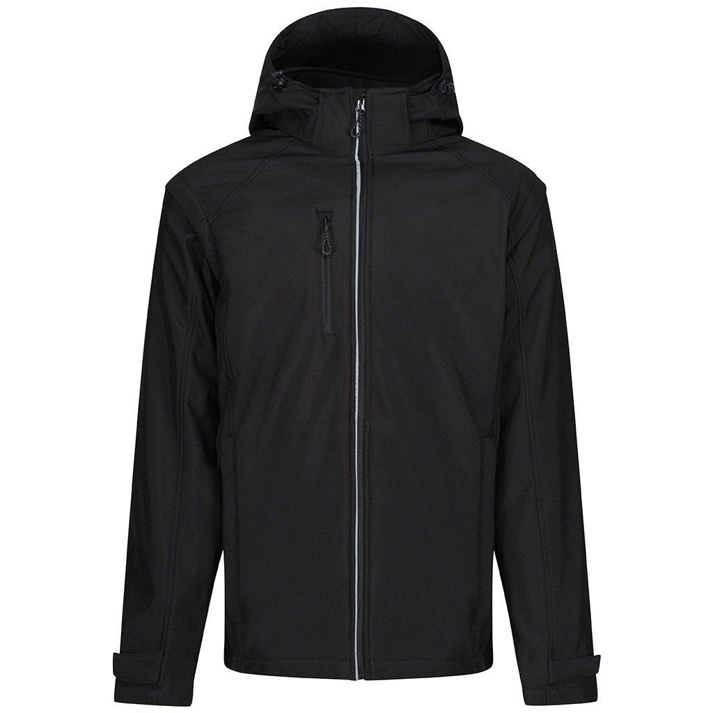 Erasmus 4 In 1 Softshelljacke Herren Schwarz M von Regatta