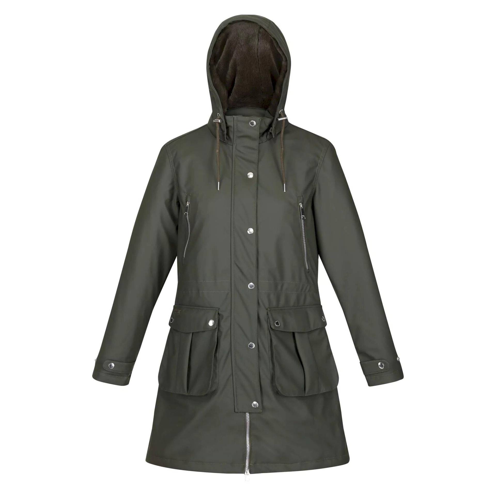 Fabrienne Parka Damen Khaki 46 von Regatta