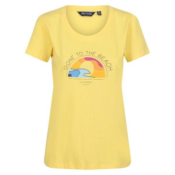 Filandra Vi Tshirt Damen Gelb Bunt 34 von Regatta
