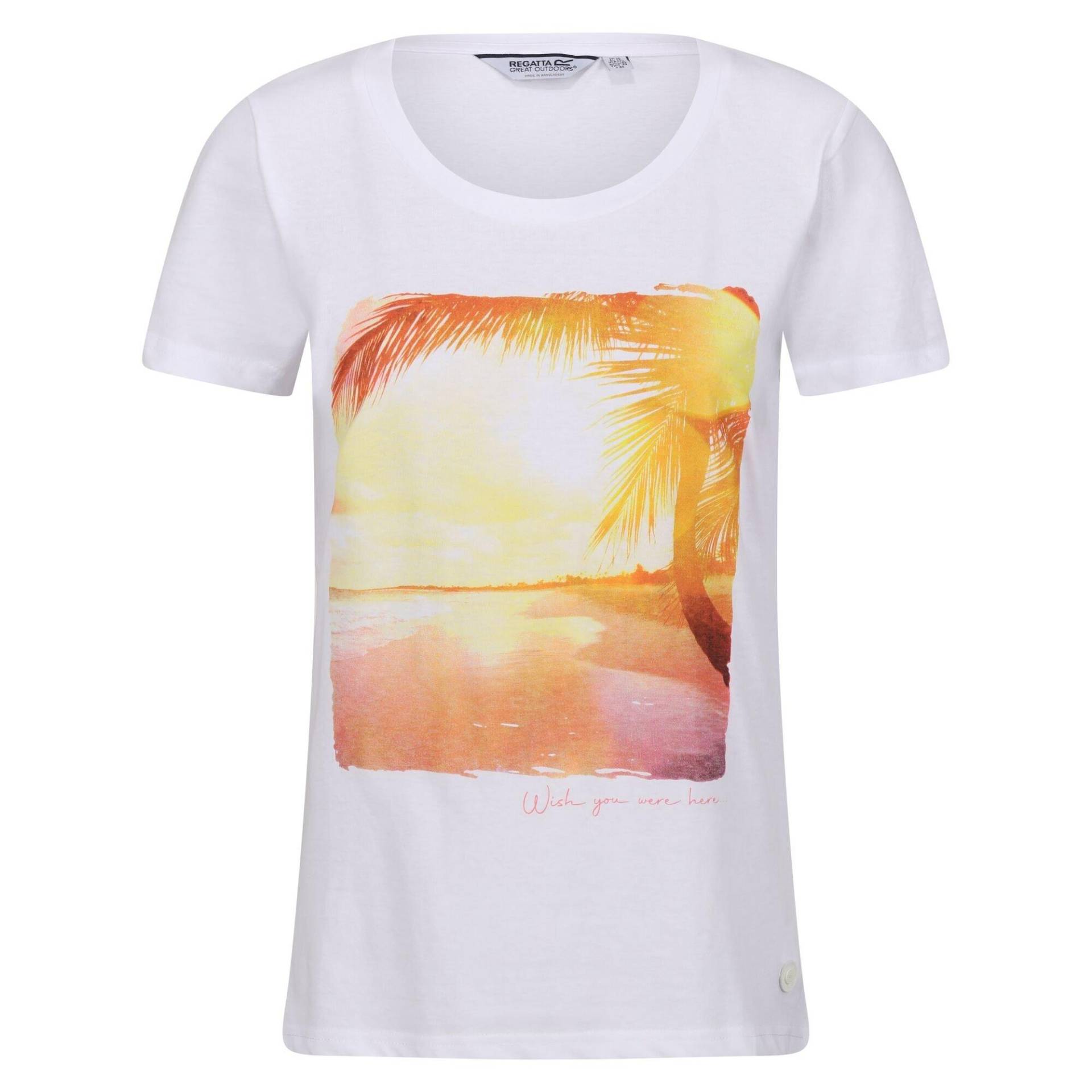 Filandra Vii Tshirt Damen Weiss 34 von Regatta