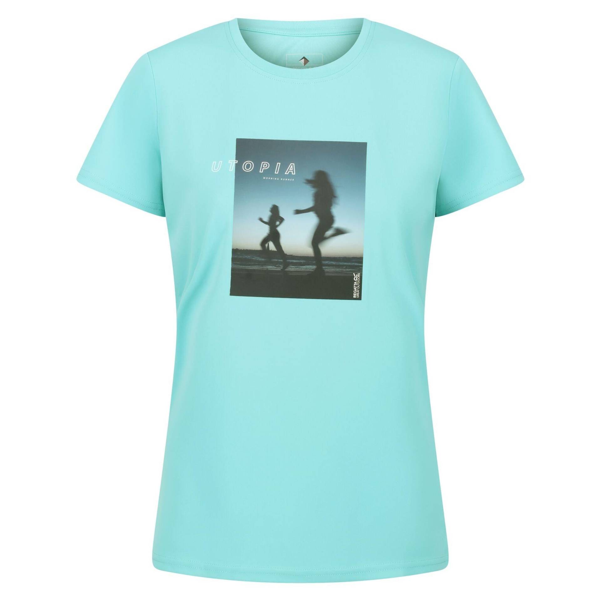 Fingal Vii Utopia Tshirt Damen Mittelblau 34 von Regatta