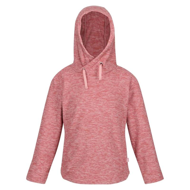 Fleecepullover Kacie Mit Kapuze Mädchen Pink 116 von Regatta