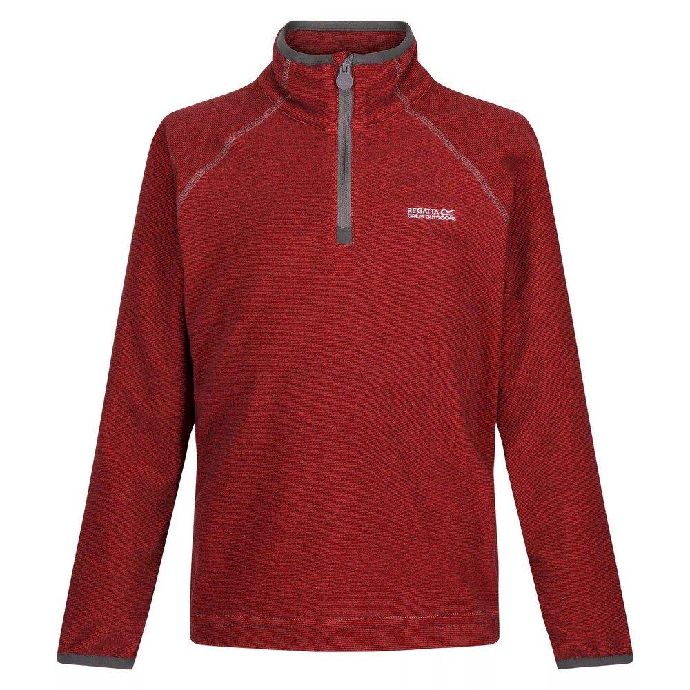 Fleecetop Loco Jungen Rot Bunt 11-12A von Regatta