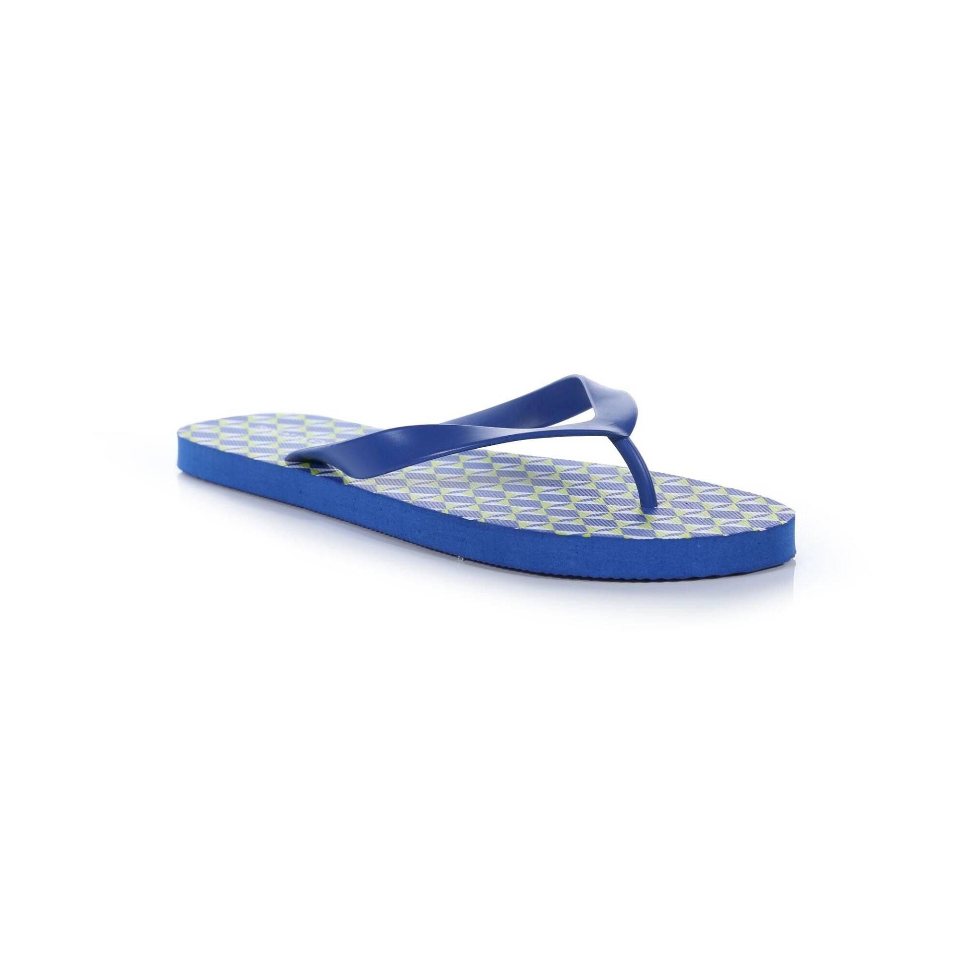 Flipflops Bali, Geometrisches Design Herren Blau 45 von Regatta