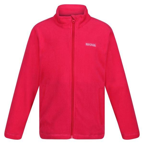 Great Outdoors Fleecejacke King Ii Jungen Pink 128 von Regatta