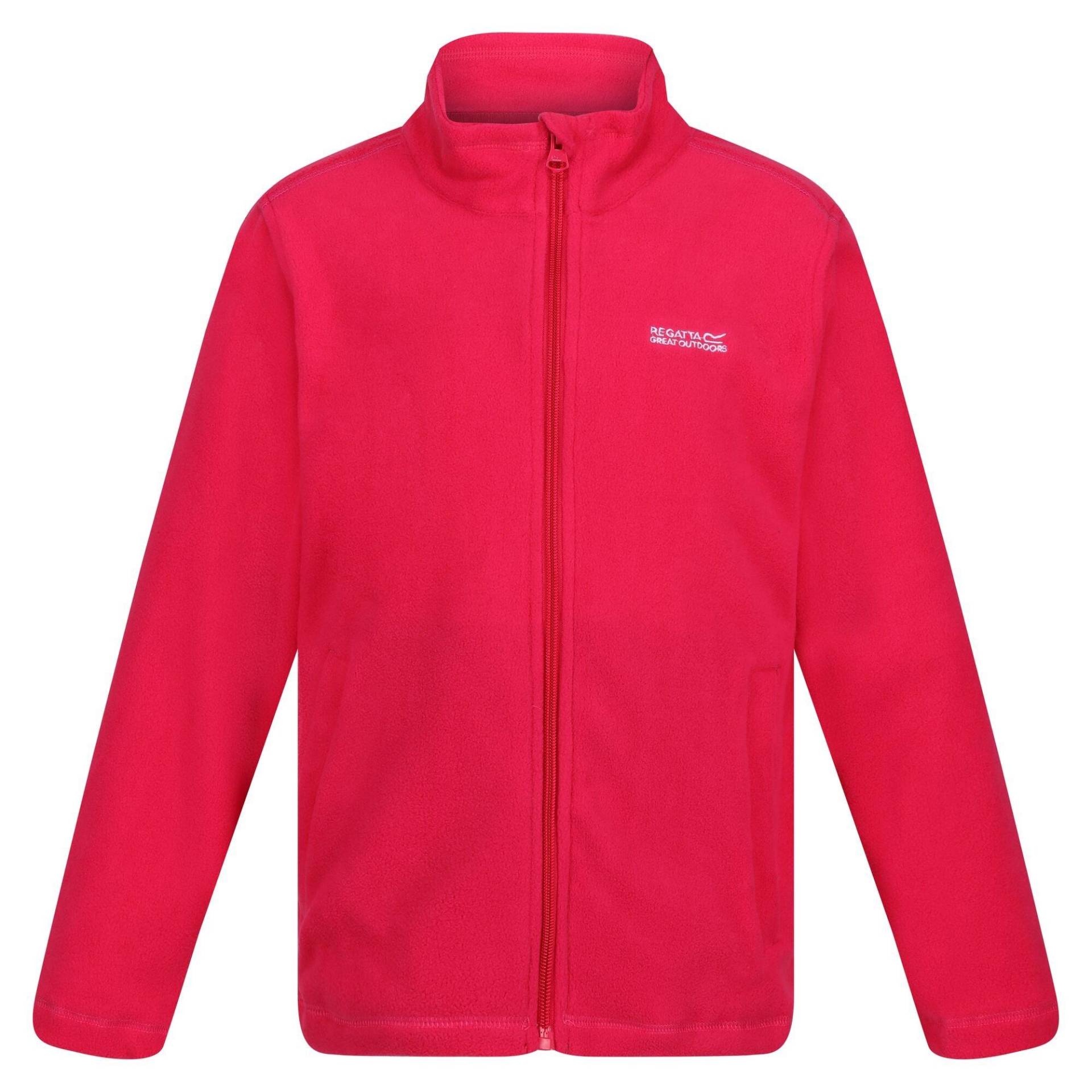 Great Outdoors Fleecejacke King Ii Jungen Pink 158 von Regatta