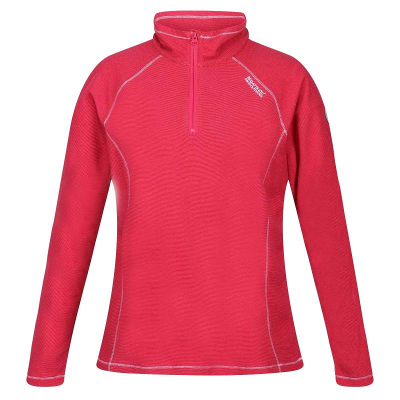 Great Outdoors Fleecetop Montes Mit 14reißverschluss Damen Pink 42 von Regatta