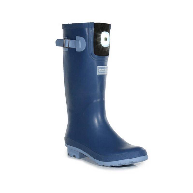 Gummistiefel Fairweather Shine, Led Damen Blau 37 von Regatta