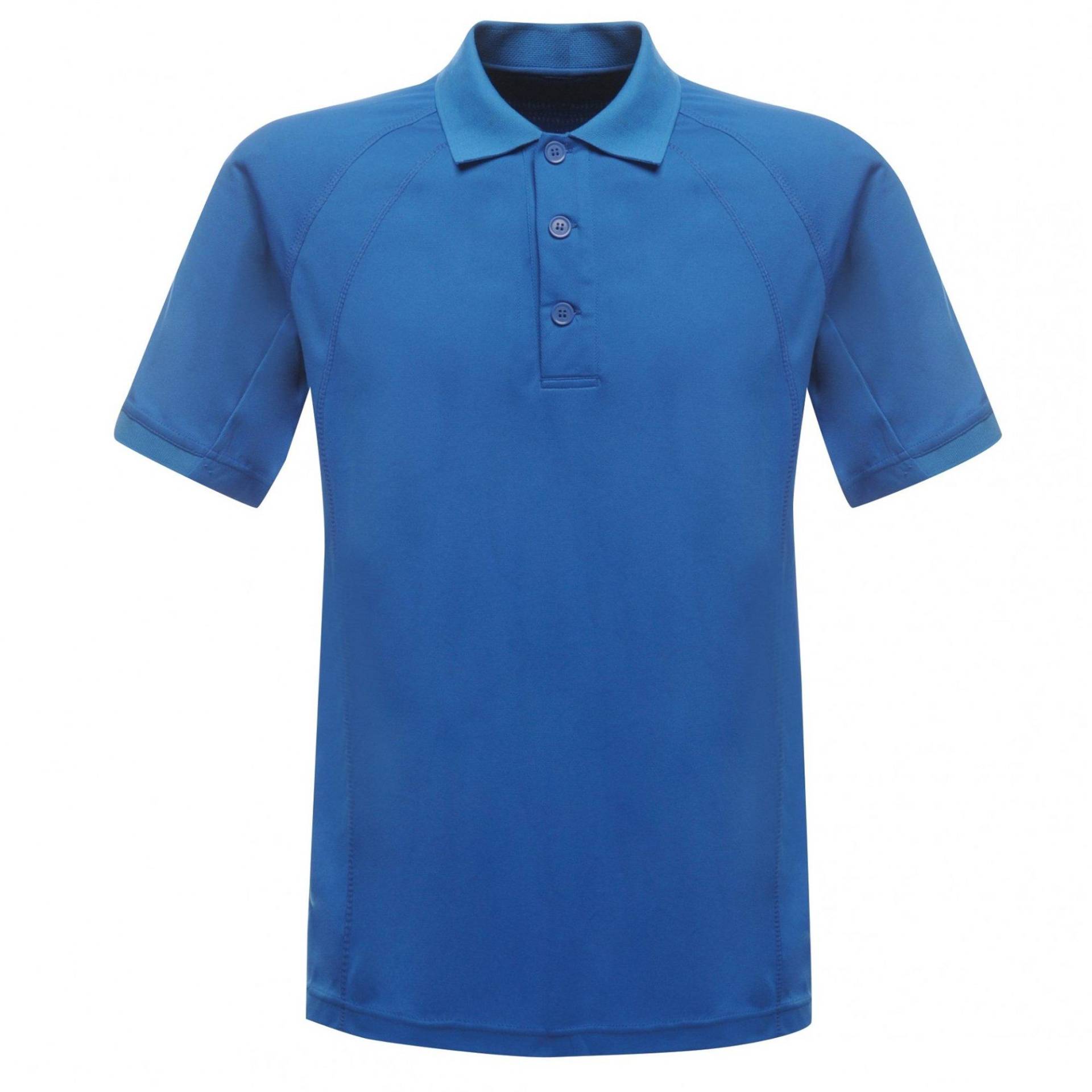 Hardwear Coolweave Kurzarm Polo Shirt Herren Blau M von Regatta