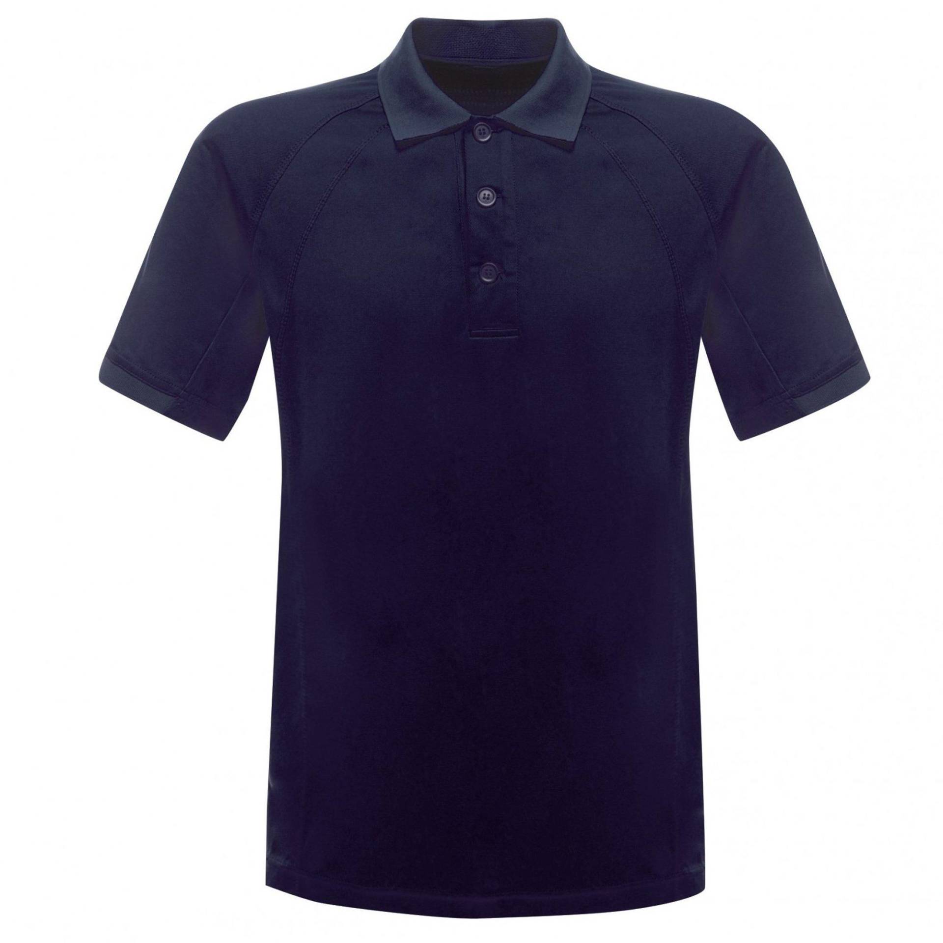 Hardwear Coolweave Kurzarm Polo Shirt Herren Marine XL von Regatta