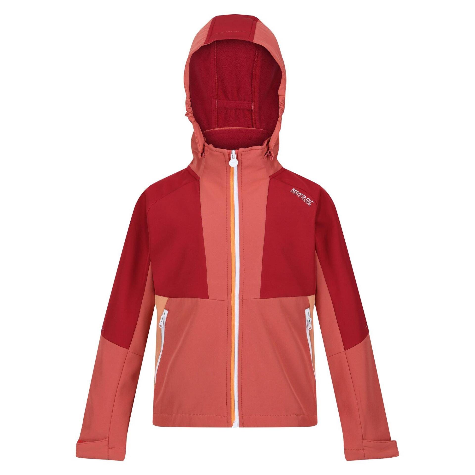 Haydenbury Softshelljacke Mädchen Rot Bunt 116 von Regatta