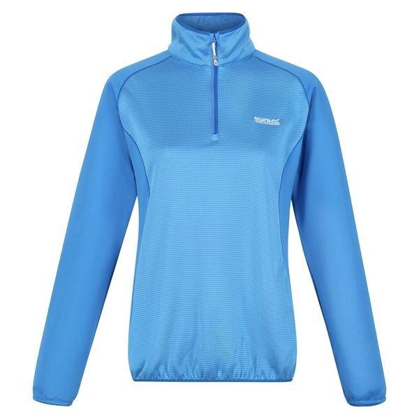 Highton Ii Fleece Mit Halbem Reißverschluss Damen Blau Denim 42 von Regatta