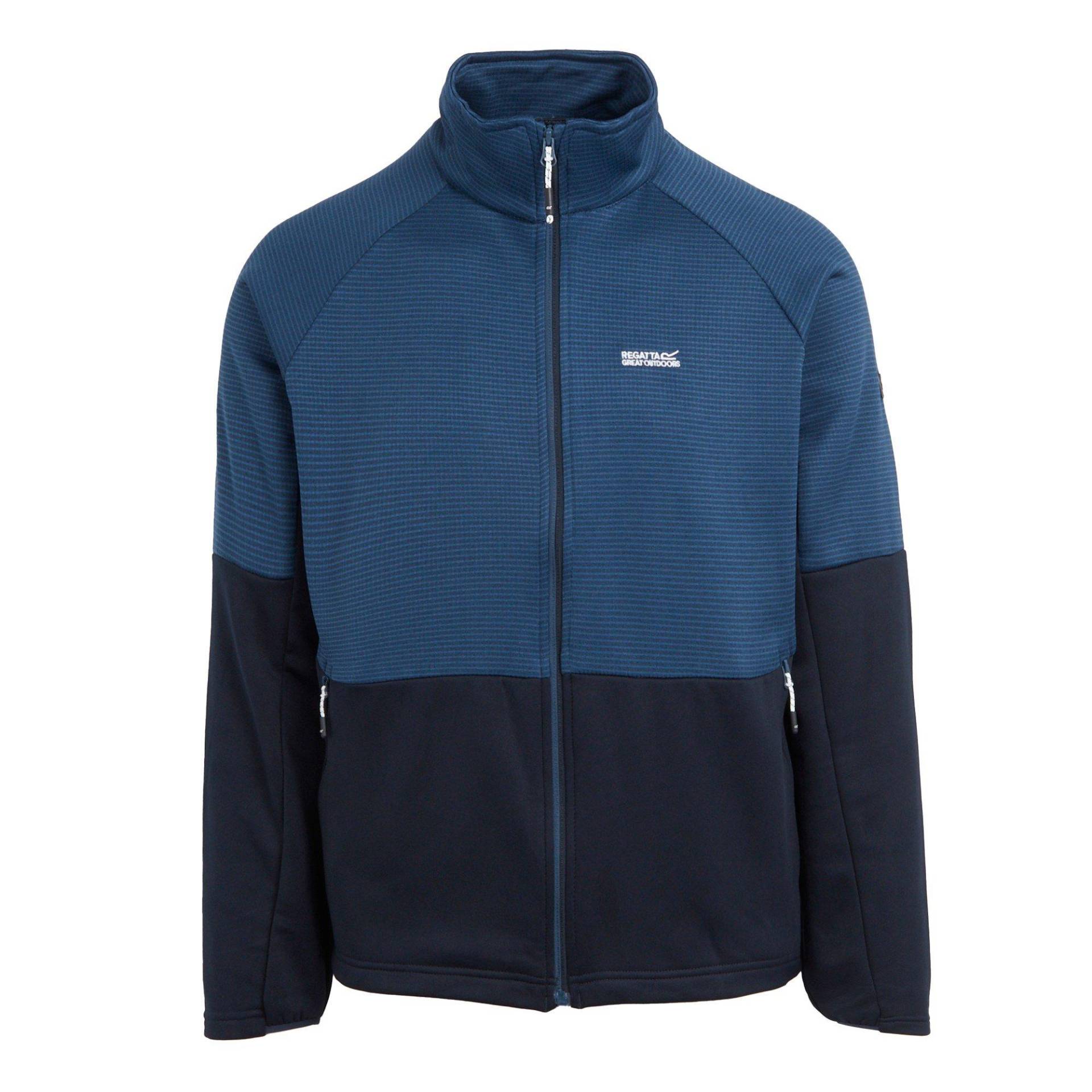 Highton Iv Fleecejacke Durchgehender Reißverschluss Herren Marine M von Regatta