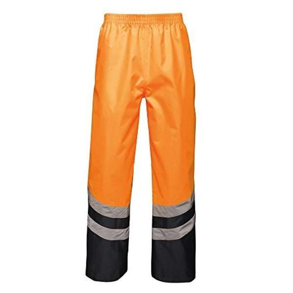 Hivisüberhose Arbeitshose , Warnfarben, Reflektierend Damen Orange XL von Regatta