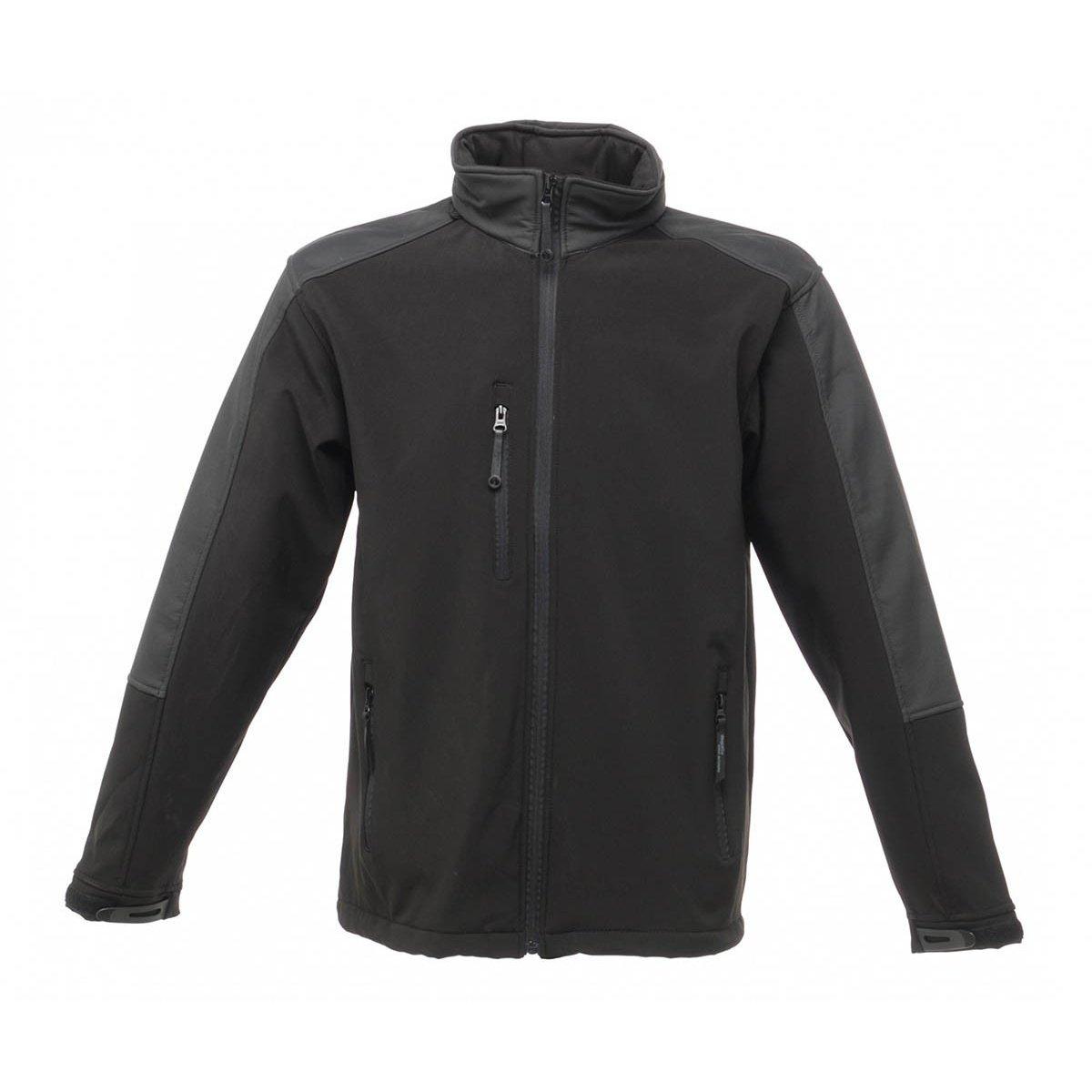 Hydroforce Softshelljacke, 3lagig, Wasserdicht, Atmungsaktiv Herren Schwarz M von Regatta