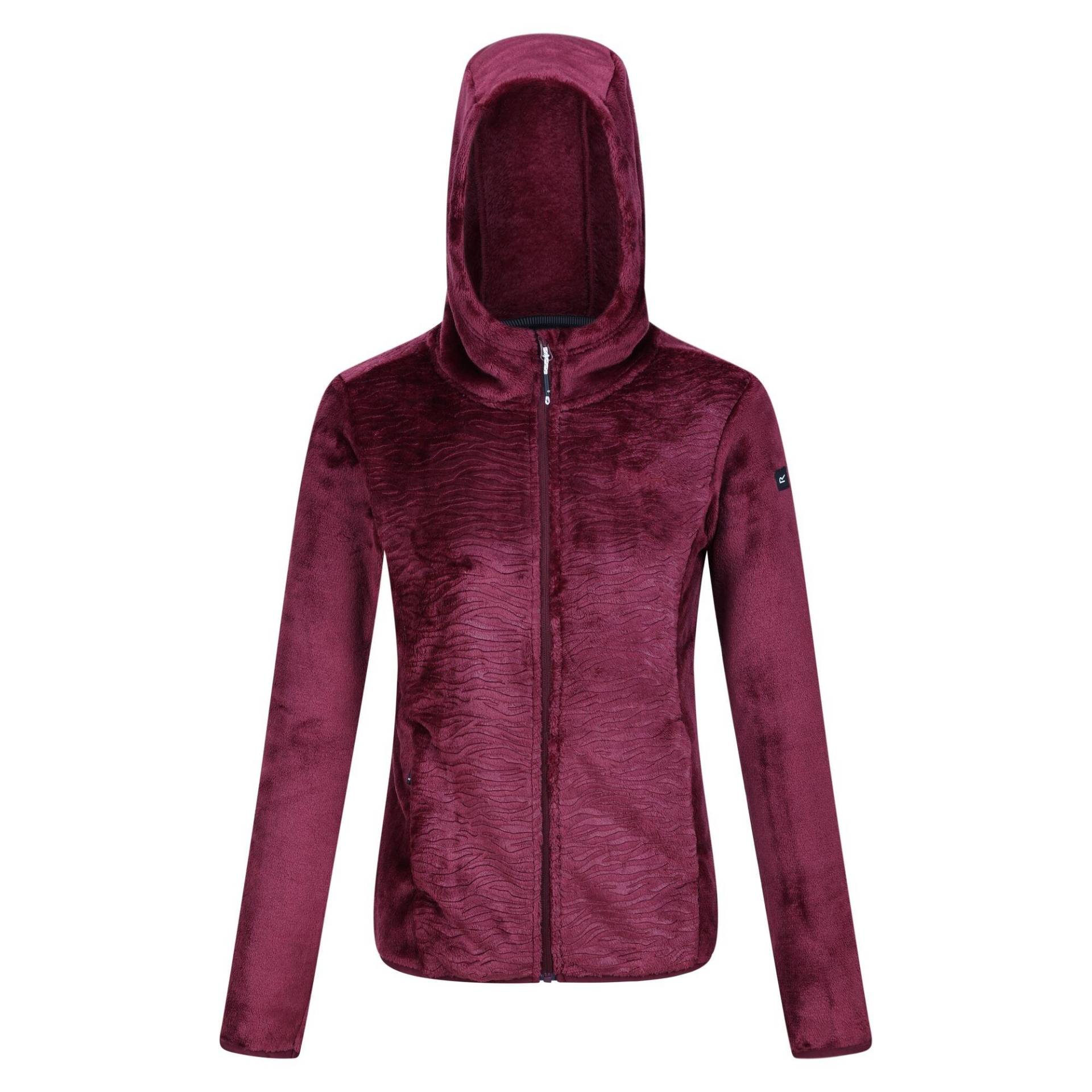 Julissa Iii Fleecejacke Durchgehender Reißverschluss Damen Weinrot 34 von Regatta