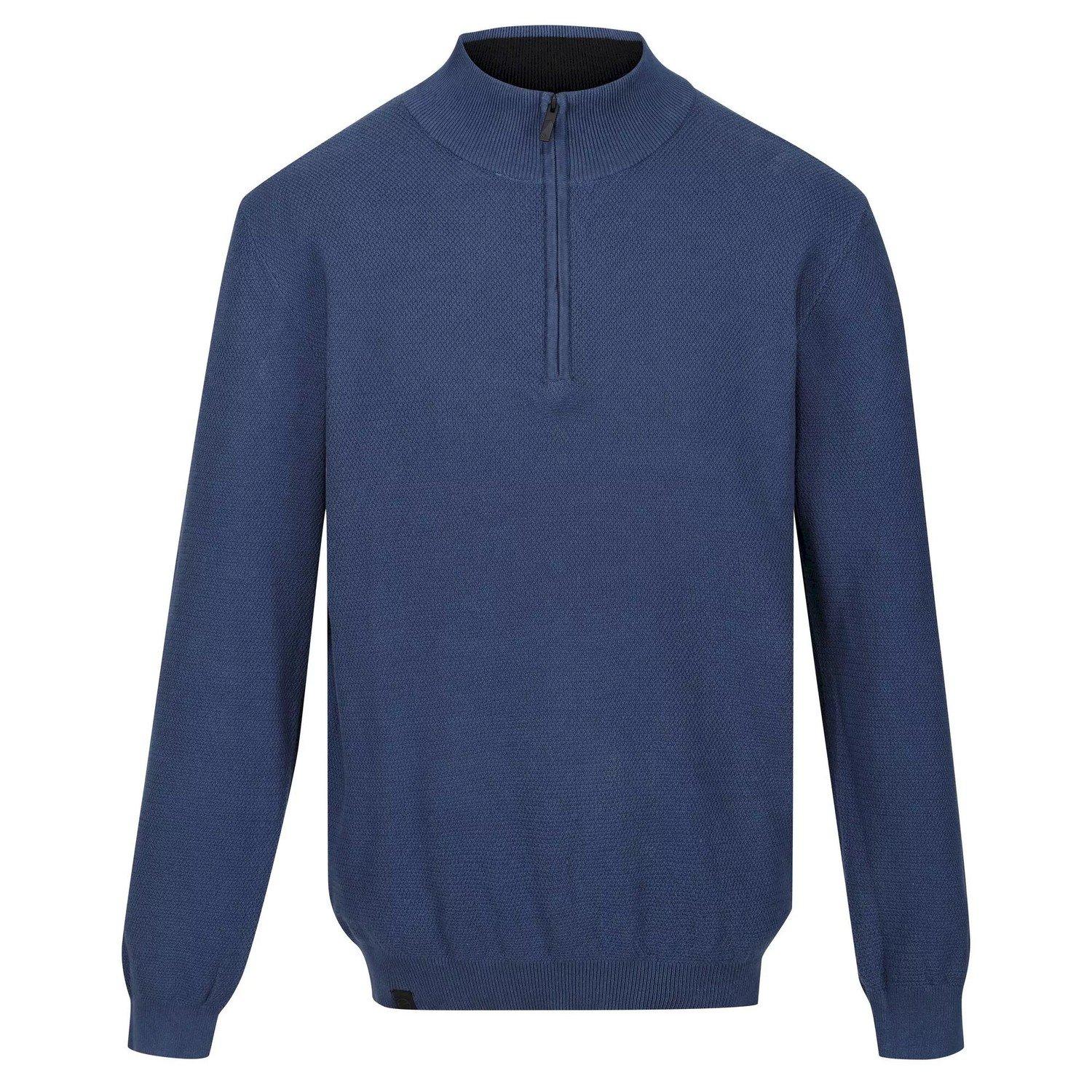 Keaton Pullover Herren Blau Denim Dunkel S von Regatta