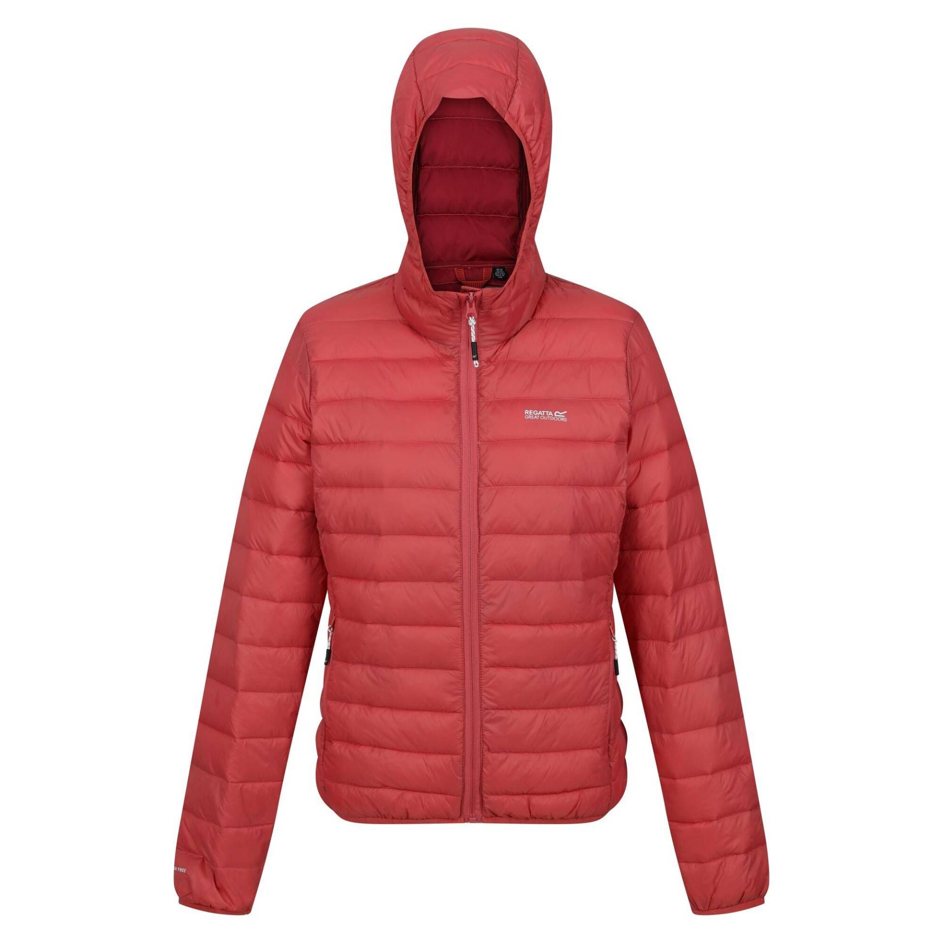 Marizion Steppjacke Mit Kapuze Damen Rot Bunt 38 von Regatta