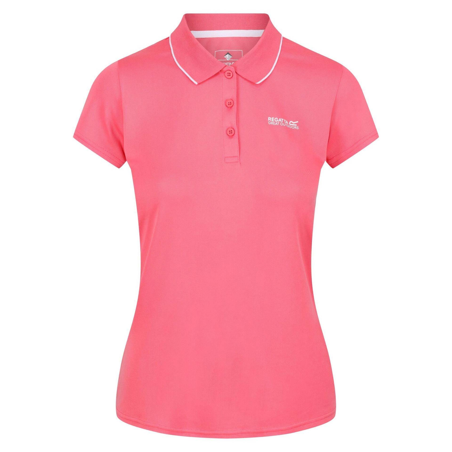 Maverick V Poloshirt Damen Dunkelrosa 38 von Regatta