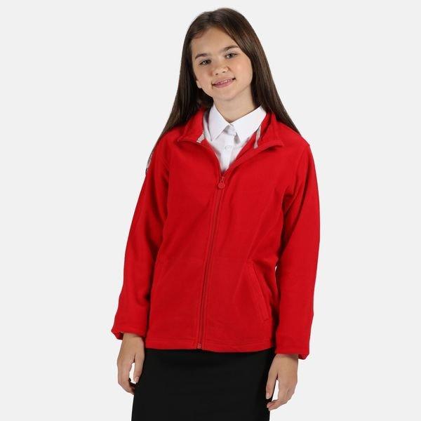 Brigade Ii Micro Fleece Jacke Unisex Rot Bunt 104 von Regatta