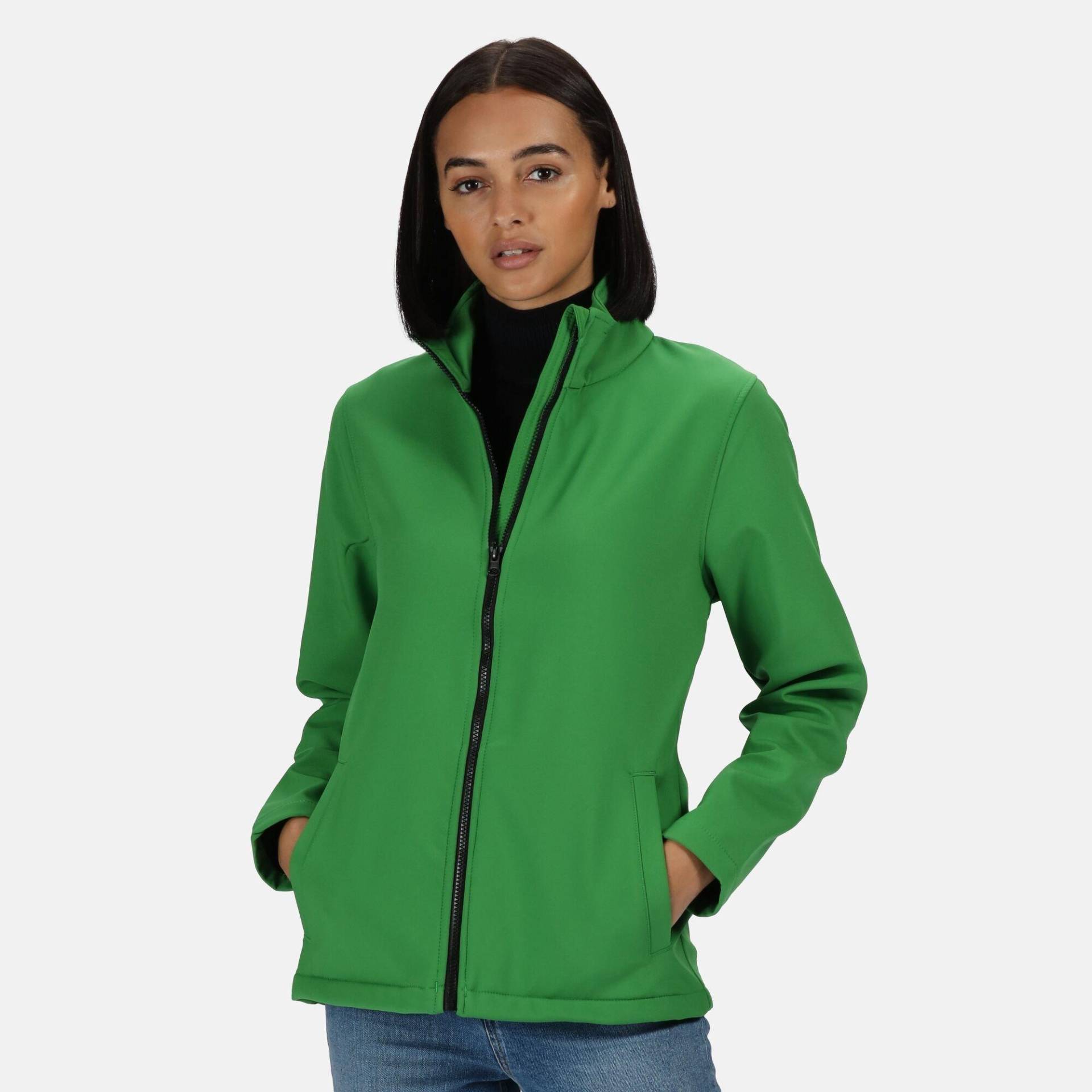 Standout Softshelljacke Ablaze Bedruckbar Damen Grün 44 von Regatta