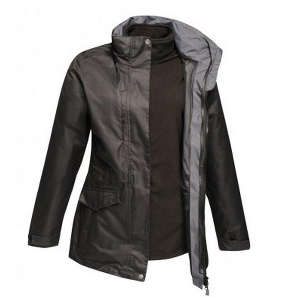 3in1jacke Benson Iii Atmungsaktiv Damen Schwarz 46 von Regatta